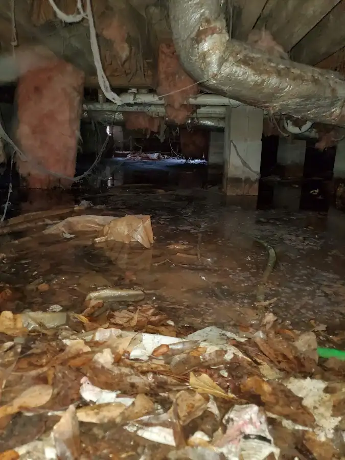 Crawl space flood assessment for Leak Detection & Repair in El Dorado